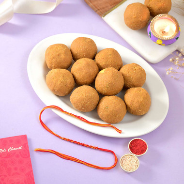 Read more about the article Bhaidooj Celebration With Besan Laddoo