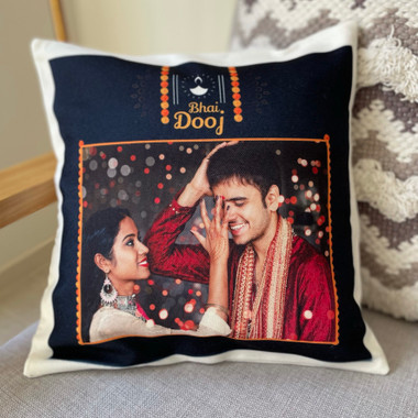 Read more about the article Beautiful  Bhaidooj Personalized Cushion