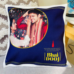 Read more about the article Personalized Cushion For Bhaidooj Gifting