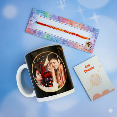 Read more about the article Bhaidooj Personalized Mug With Moli-Kalava Dhaga