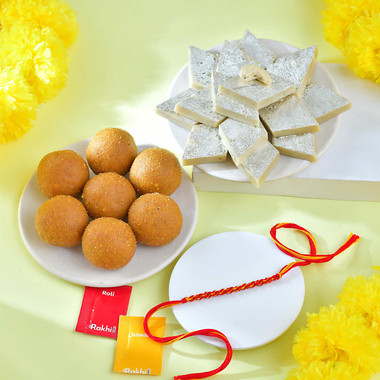 Read more about the article Bhaidooj Mithai Combo – Rakhi.com