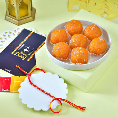 Read more about the article Bhaidooj Celebration With Motichoor Laddu