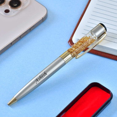 You are currently viewing Stylish Golden-Silver Shade Personalized Pen
