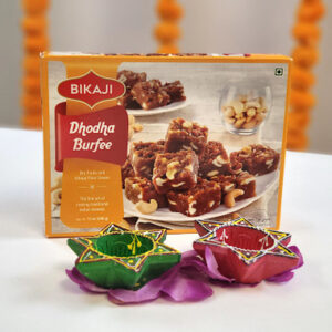 Read more about the article Kaju Katli Sweet With Shubh-Labh