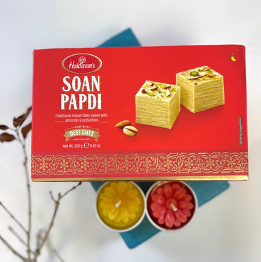Read more about the article Kaju Katli Sweet With Shubh-Labh