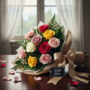 Read more about the article Eternal Red Roses Bouquet