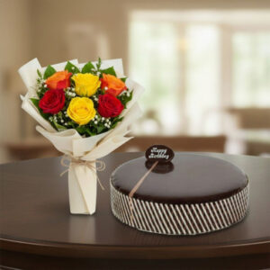 Read more about the article Online flowers & cake combo for New Zealand