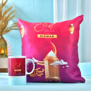 Read more about the article Personalized Eid Cushion and Mug