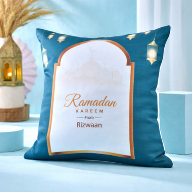 Read more about the article Ramadan Special Personalized Cushion – Rakhi.com