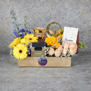 Read more about the article Luxury Ramadan Gift Hamper with Bakhoor Burner, Chocolates & Flowers