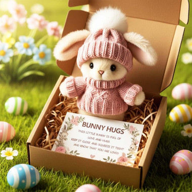 Read more about the article Pink Mini Bunny Easter Gift with Card