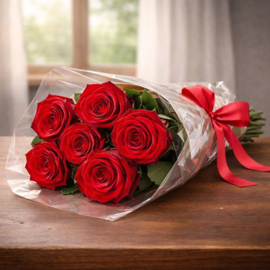 Read more about the article Six Red Roses Bouquet – Rakhi.com