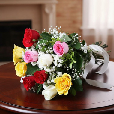 Read more about the article Mixed Color Roses Bouquet | Same Day Delivery Australia
