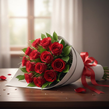 Read more about the article Buy 12 Red Roses Bouquet Online