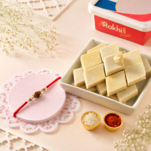 Read more about the article Krishna Bansuri Rakhi With Gourmet Hamper