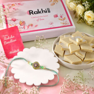 Read more about the article Krishna Bansuri Rakhi With Gourmet Hamper