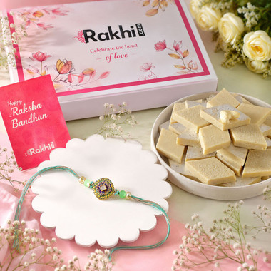 Read more about the article Krishna Bansuri Rakhi With Gourmet Hamper