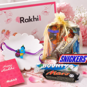 Read more about the article Krishna Kids Rakhi With Chocolate & Teddy