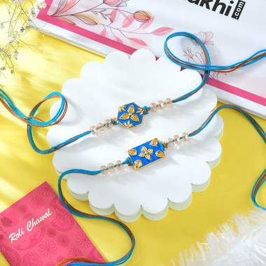 Read more about the article Buy Two Fancy Rakhi Set Online To NewZealand