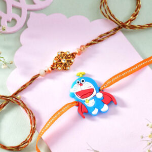 Read more about the article Bhai Rakhi & Doraemon Kids Rakhi Set