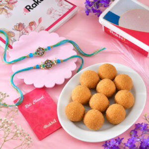 Read more about the article Buy Two Fancy Rakhi Set Online To NewZealand