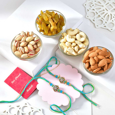 You are currently viewing Buy Two Fancy Rakhi Set Online To NewZealand