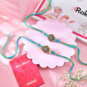 Read more about the article Buy Two Fancy Rakhi Set Online To NewZealand