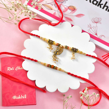 You are currently viewing Buy Two Fancy Rakhi Set Online To NewZealand