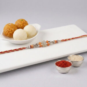 Read more about the article Bhai Rakhi With Rasgulla And Motichoor Laddu