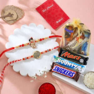 Read more about the article Set of Kids Rakhi with Assorted Imported Chocolates